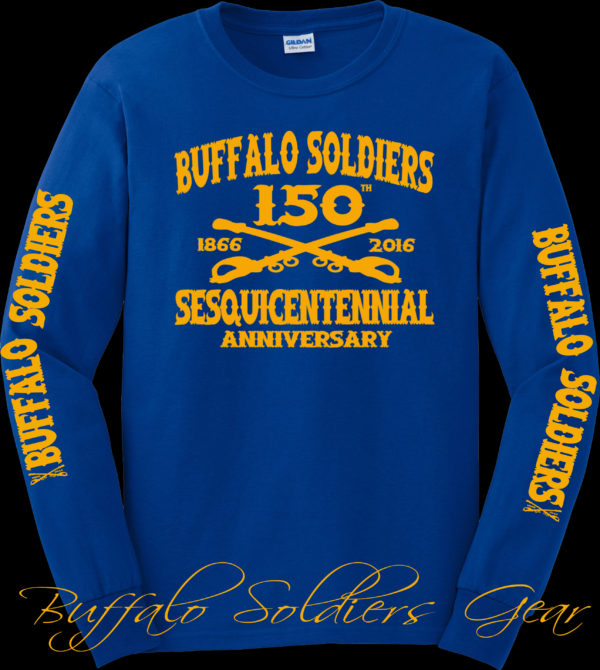 Buffalo Soldiers Gear 150th Gold on Royal