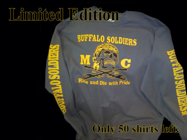 Buffalo Soldiers Gear Ride And Die with Pride Skull