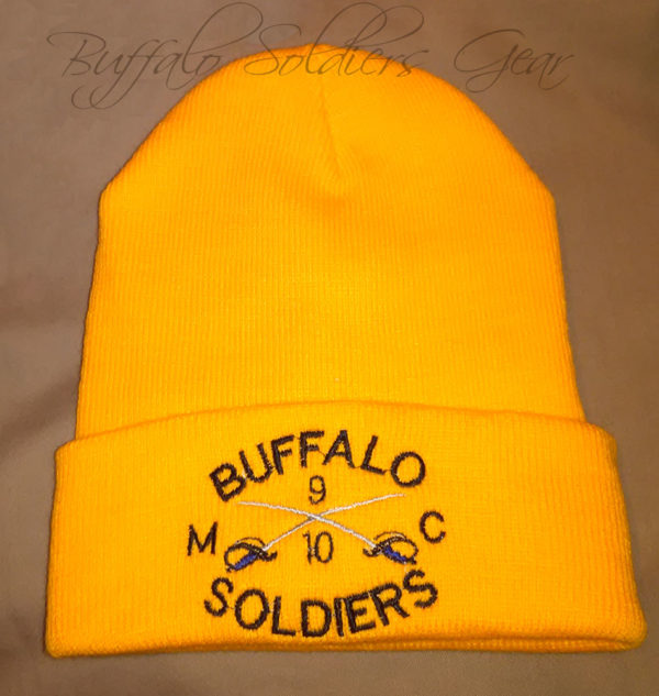 Gold Buffalo Soldiers Beanie