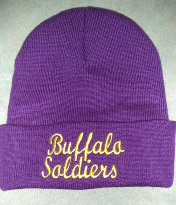 Buffalo Soldiers Purple beanie