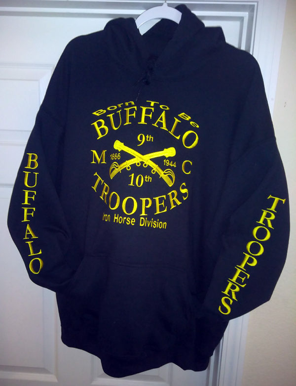 Buffalo Troopers MC Embroidered Hoodie