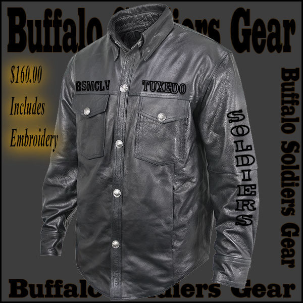 Buffalo Soldiers Gear Leather Shirt