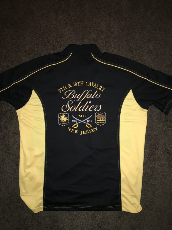 Buffalo Soldiers Embroidered Cavalry Polo