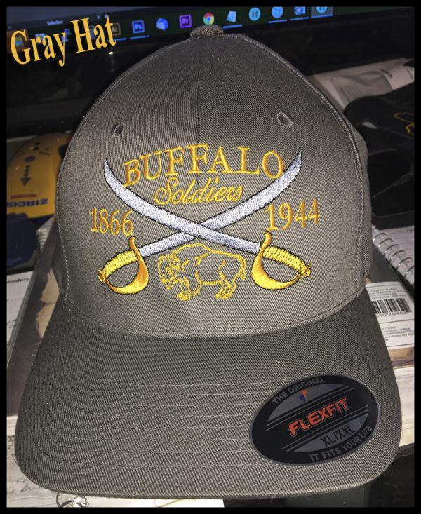 Gray Buffalo Soldiers 1866 1944 hat