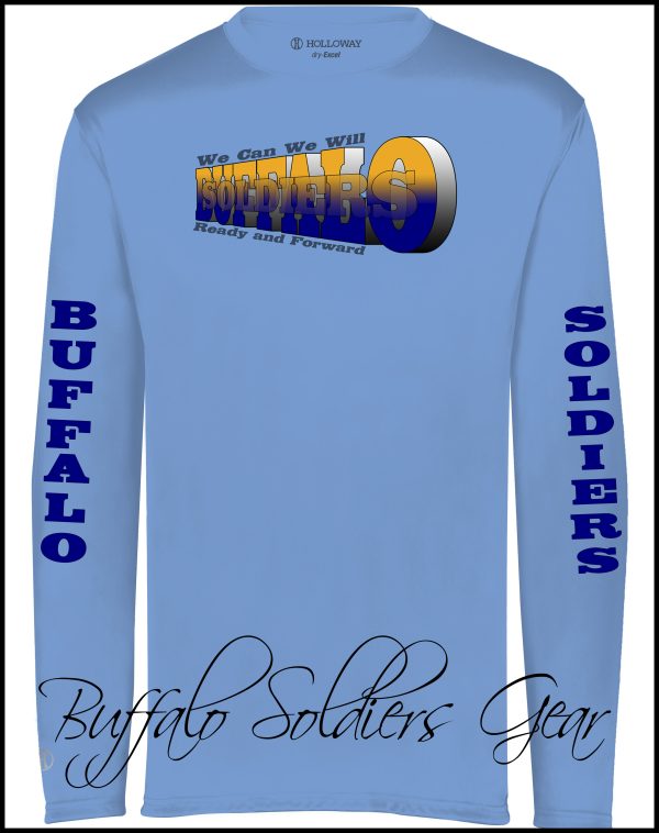 Buffalo Soldiers 3D Long Col Blue