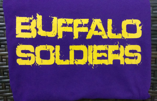 Buffalo Soldiers on Fire Purple