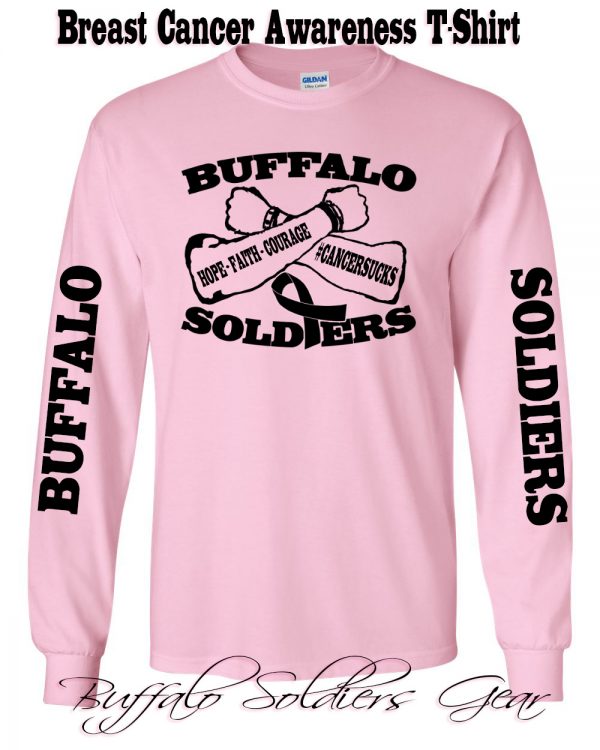 Buffalo Soldiers Gear Breast Cancer Awareness