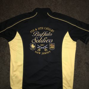 Buffalo Soldiers Embroidered Cavalry Polo