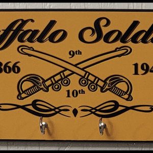 Buffalo Soldiers Key Hanger