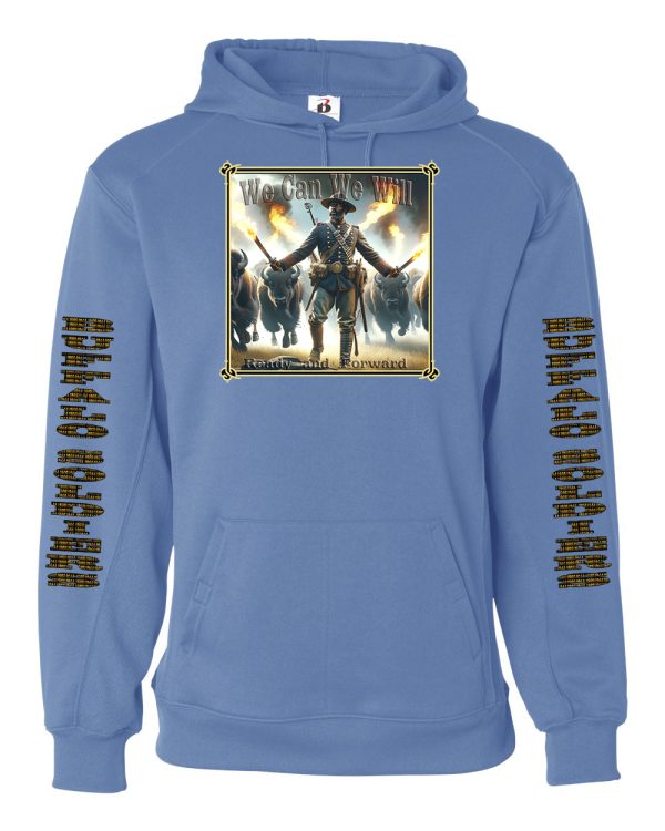 Buffalo Soldiers WCWW RAF Hoodie Columbia Blue