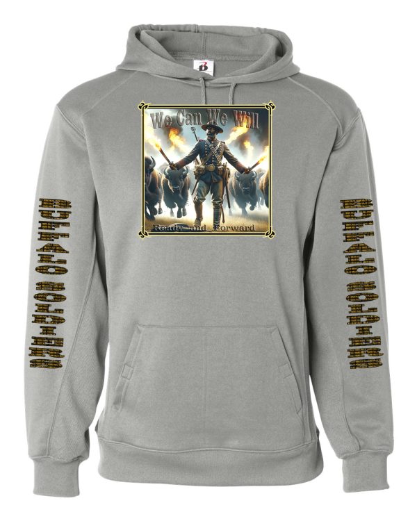 Buffalo Soldiers WCWW RAF Hoodie Silver