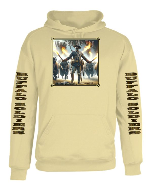 Buffalo Soldiers WCWW RAF Hoodie Vegas Gold